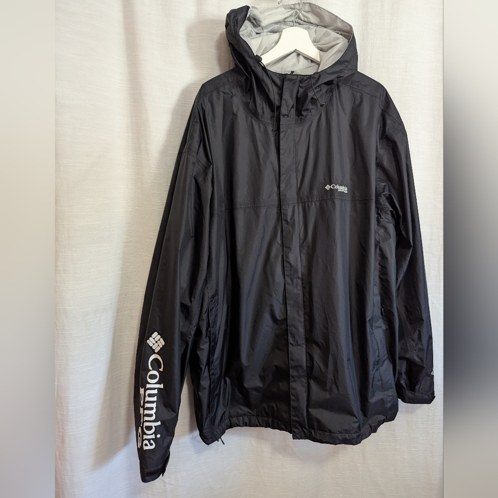 Columbia PFG Omni Tech Men's Waterproof Rain Coat XXL